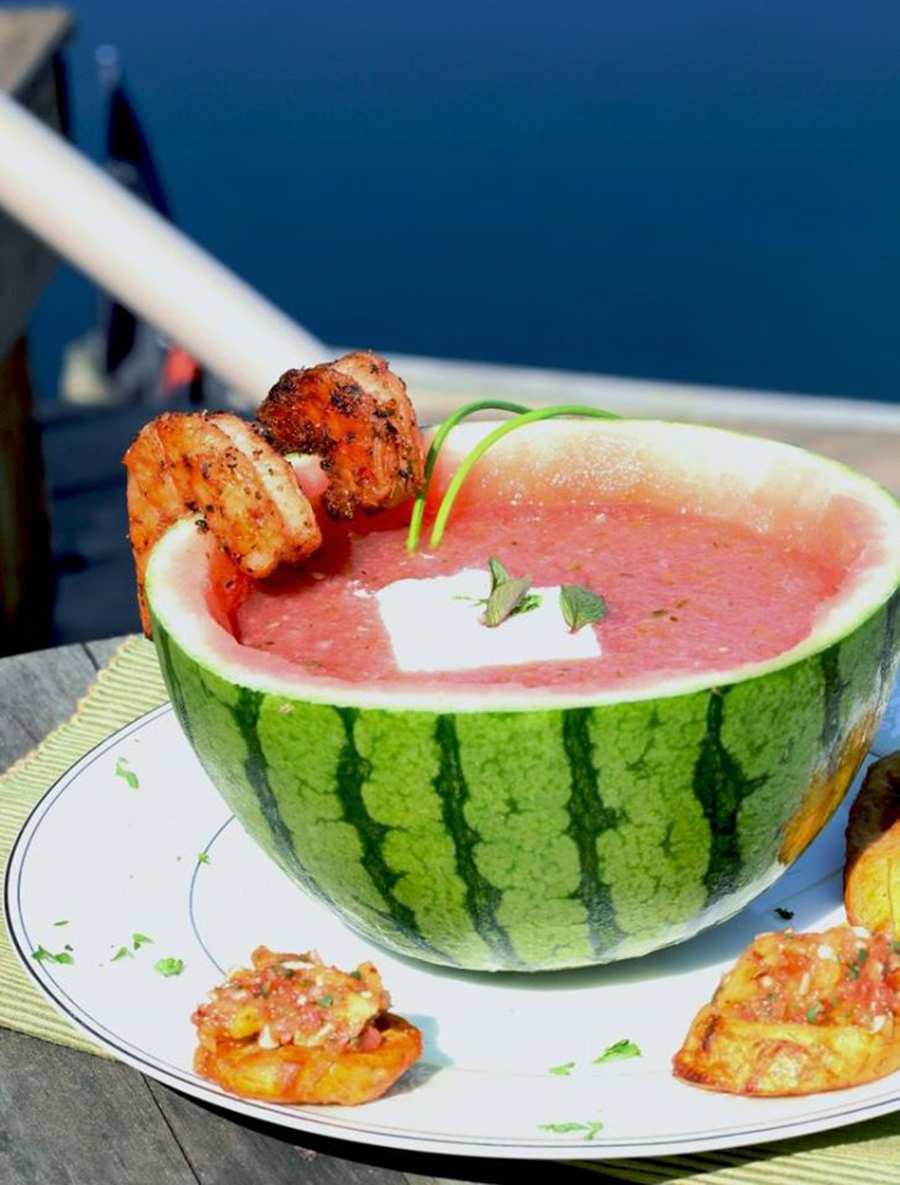 Watermelon and Cucumber Soup | Chef Dr. Mike