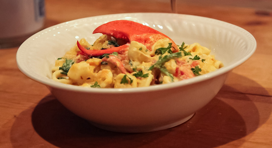 Butternut, Sage, and Tarragon Lobster Pasta - Chef Dr. Mike