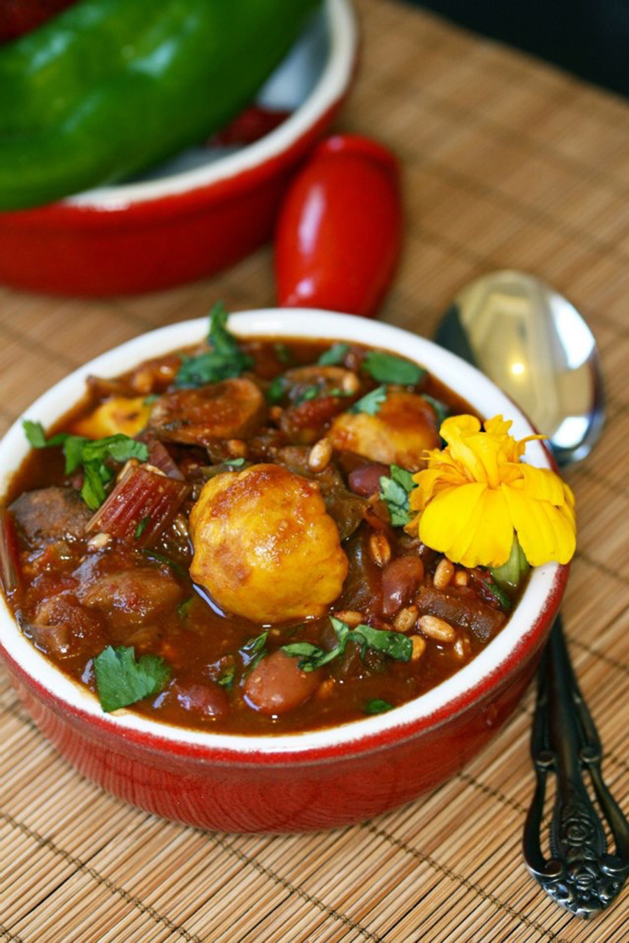 Vegetarian Chili - Chef Dr. Mike