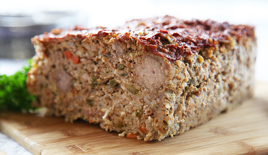 Bulgur Meatloaf | Chef Dr. Mike
