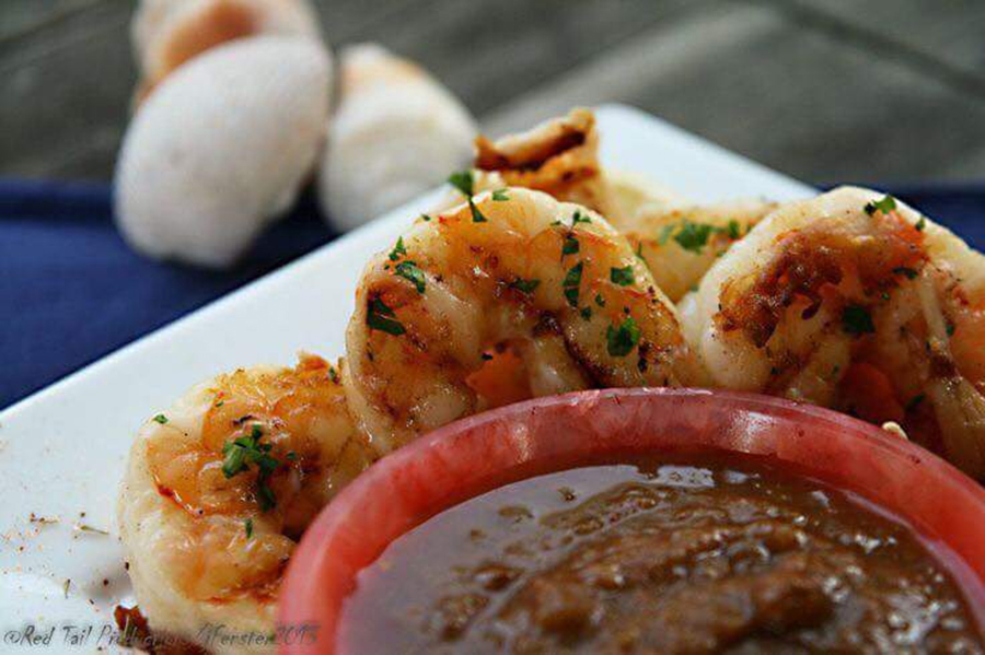 Garlic Ginger Shrimp and Spicy Banana Catsup | Chef Dr. Mike