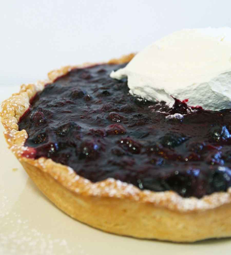 Blueberry Rhubarb Pie - Chef Dr. Mike