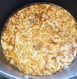 Katsuobushi steeping