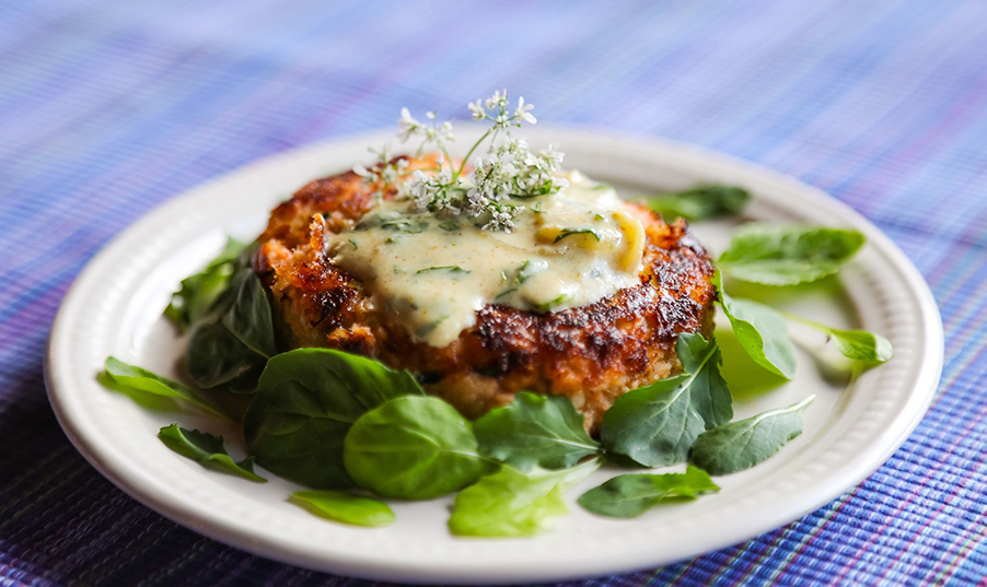 Salmon Cakes | Chef Dr. Mike