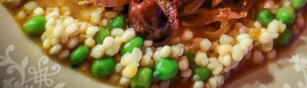 Couscous with Peas | Chef Dr. Mike